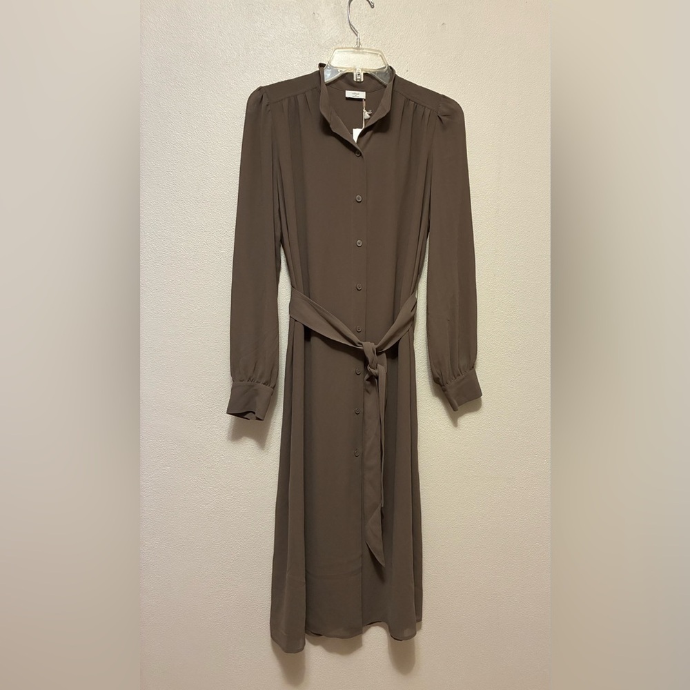 Aritzia Wilfred Button Down  Long Sleeve Dress - Picture 4 of 7